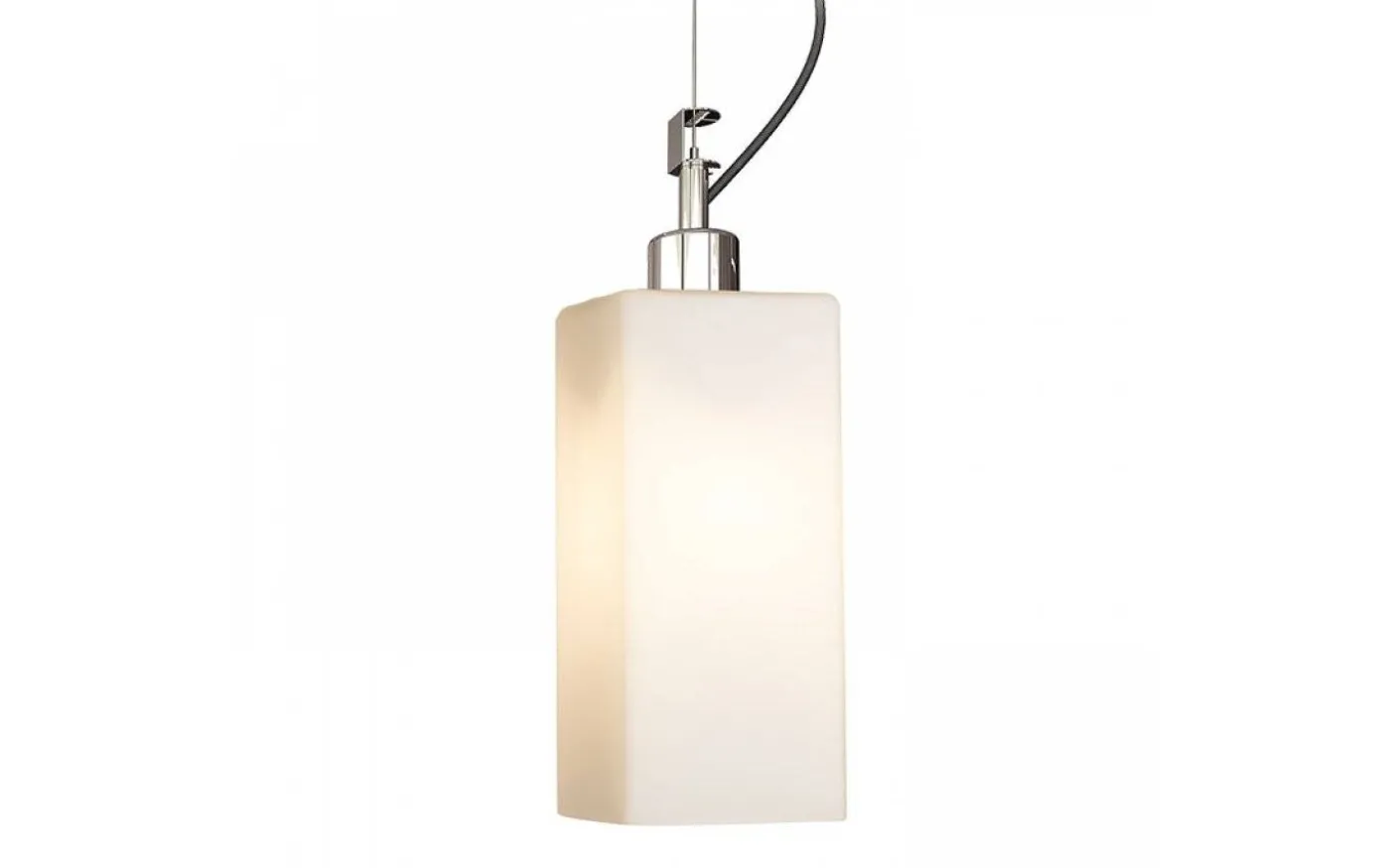 Liz Fönsterlampa 10cm Opal/Krom