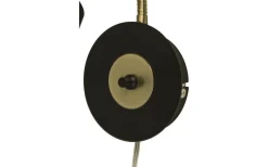 Ljusdal Vägglampa Svart/Matt Mässing