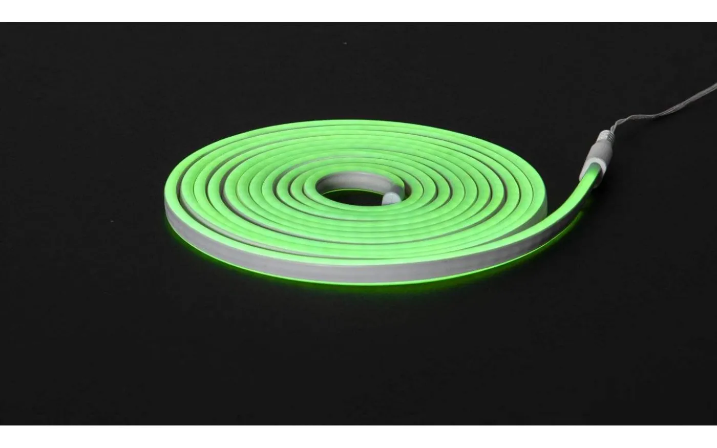 Ljusslang FlatNeon Grön 12W 5m IP44