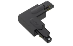 L-Koppling GB35-2 Global 1-Fas Skena Mattsvart