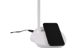 Load Skrivbordslampa med QI-laddare LED vit