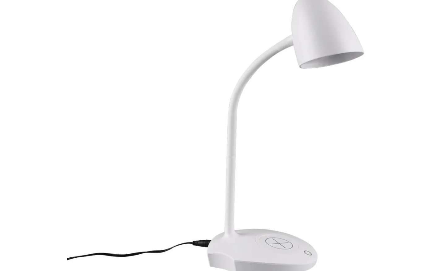 Load Skrivbordslampa med QI-laddare LED vit