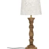Lodge Bordslampa 59cm Acanthus Brun/Beige
