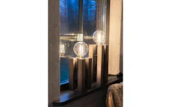 Lodge Bordslampa 28cm Brun