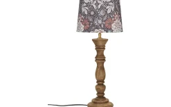 Lodge Bordslampa 59cm Dahlia Brun