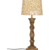 Lodge Bordslampa 59cm Eldertree Brun/Gul