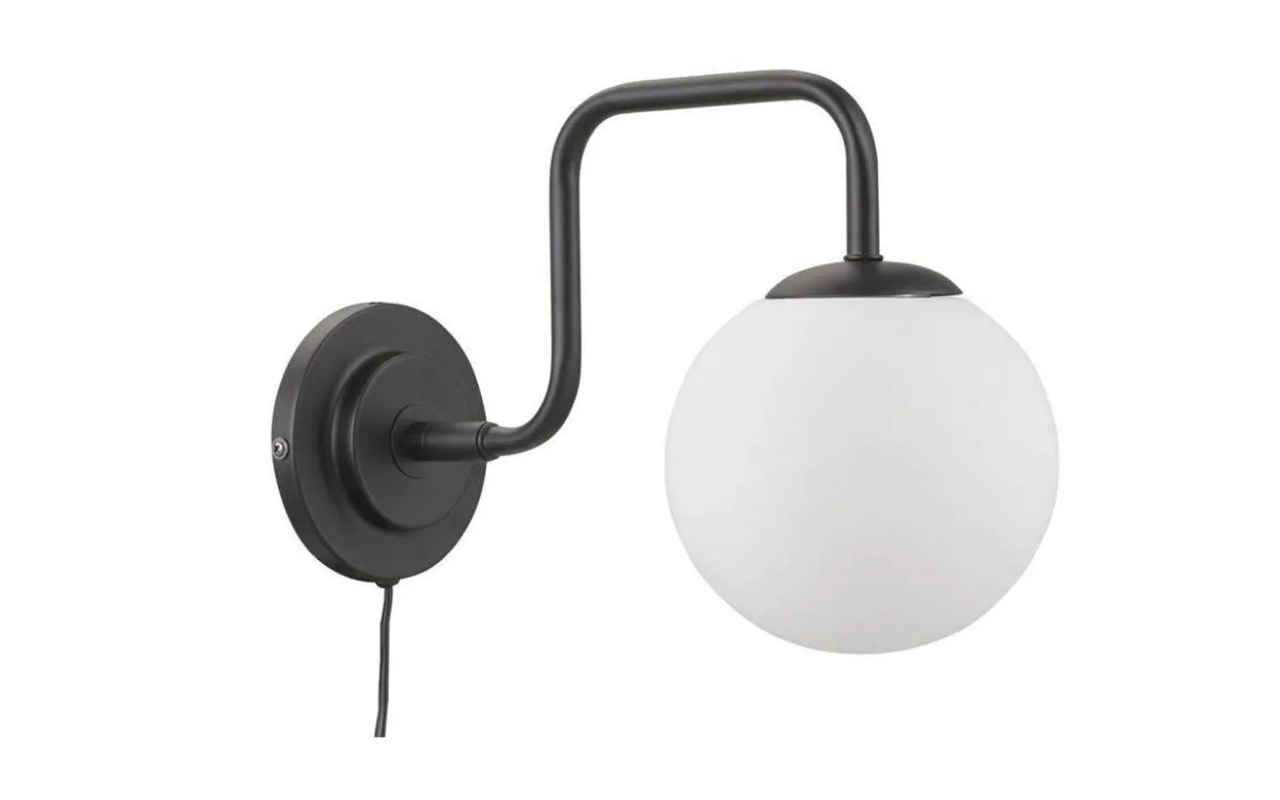 London Vägglampa Svart