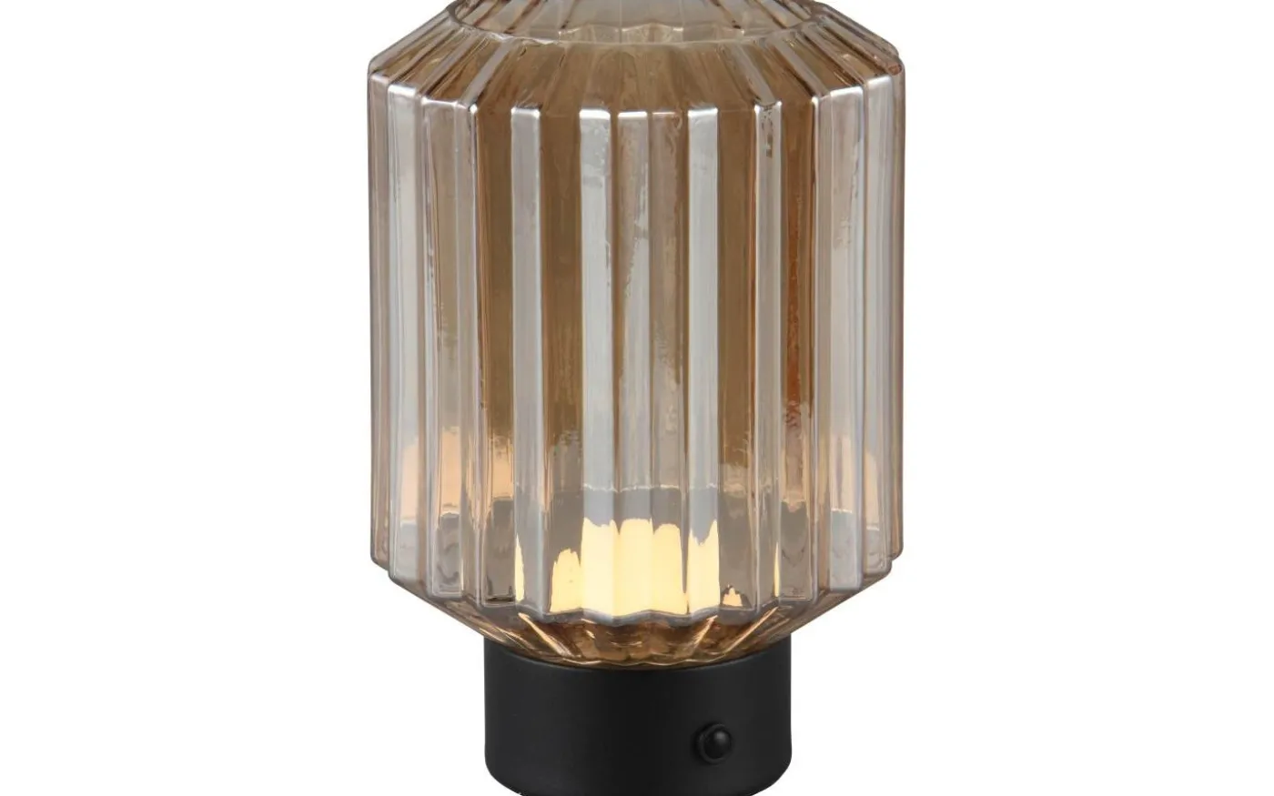 Lord Bordslampa LED matt svart/bärnstensfärgad uppladdningsbar