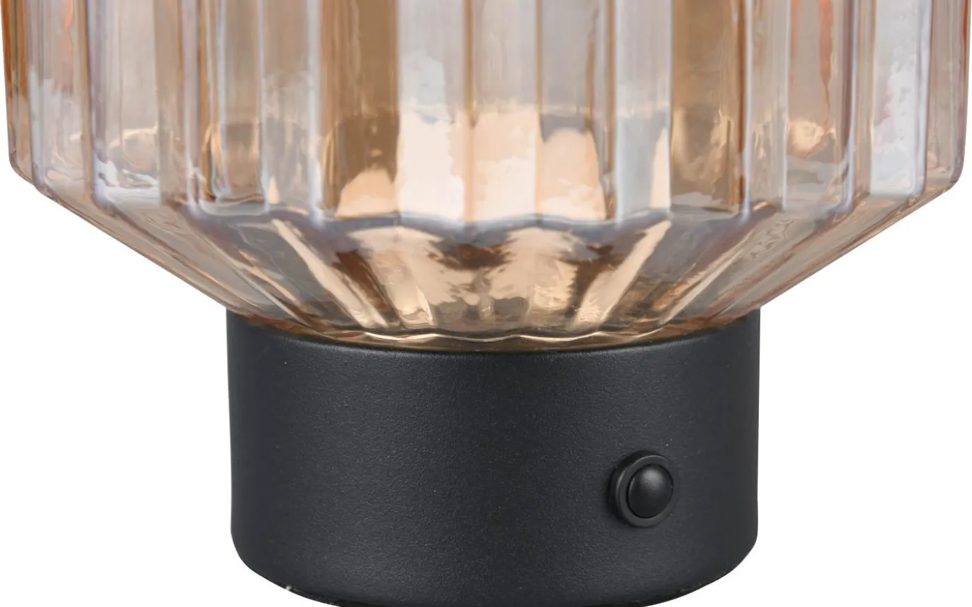 Lord Bordslampa LED matt svart/bärnstensfärgad uppladdningsbar