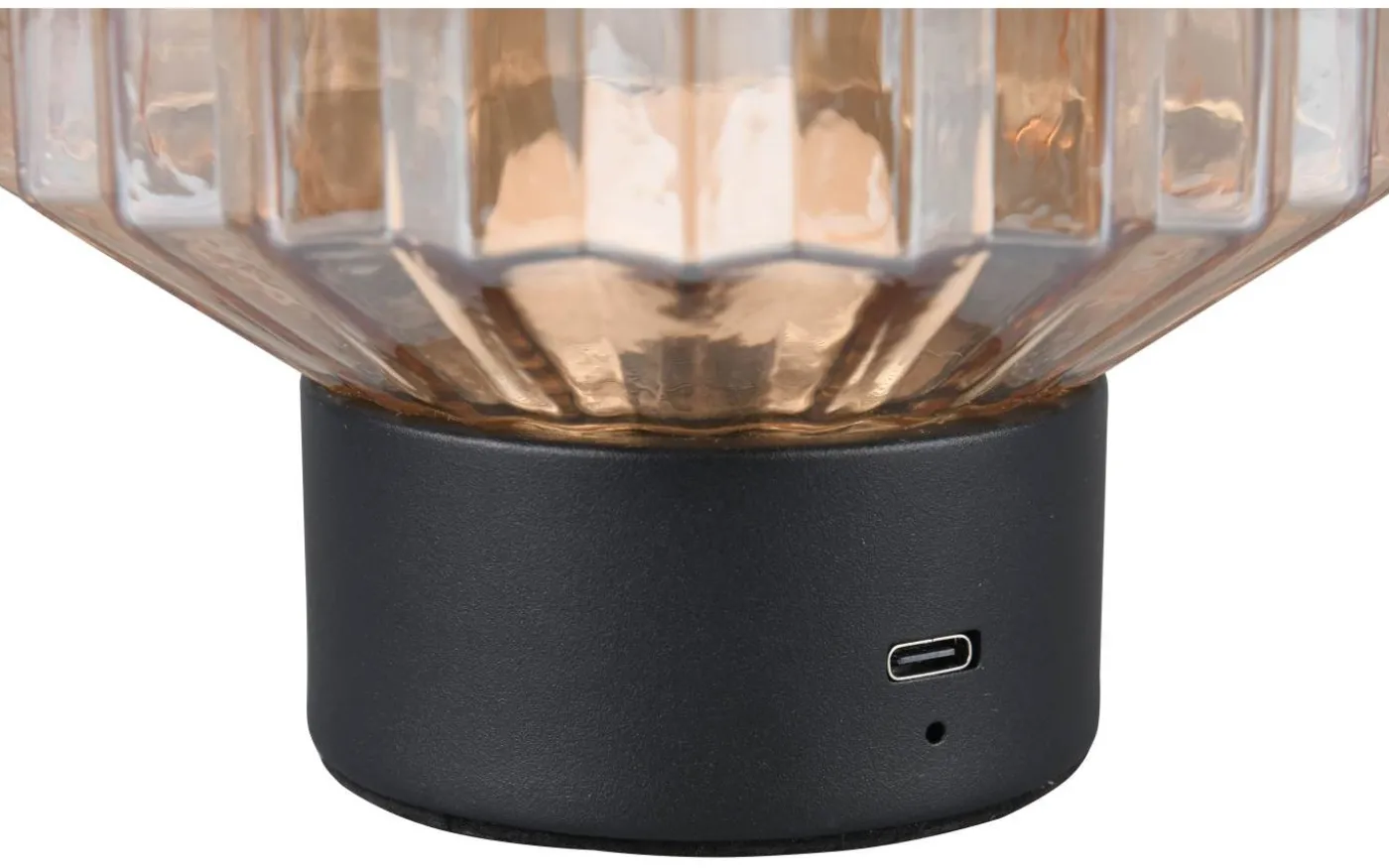 Lord Bordslampa LED matt svart/bärnstensfärgad uppladdningsbar