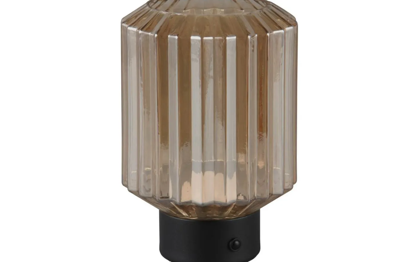 Lord Bordslampa LED matt svart/bärnstensfärgad uppladdningsbar