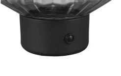 Lord Bordslampa LED mattsvart/rökfärgad uppladdningsbar