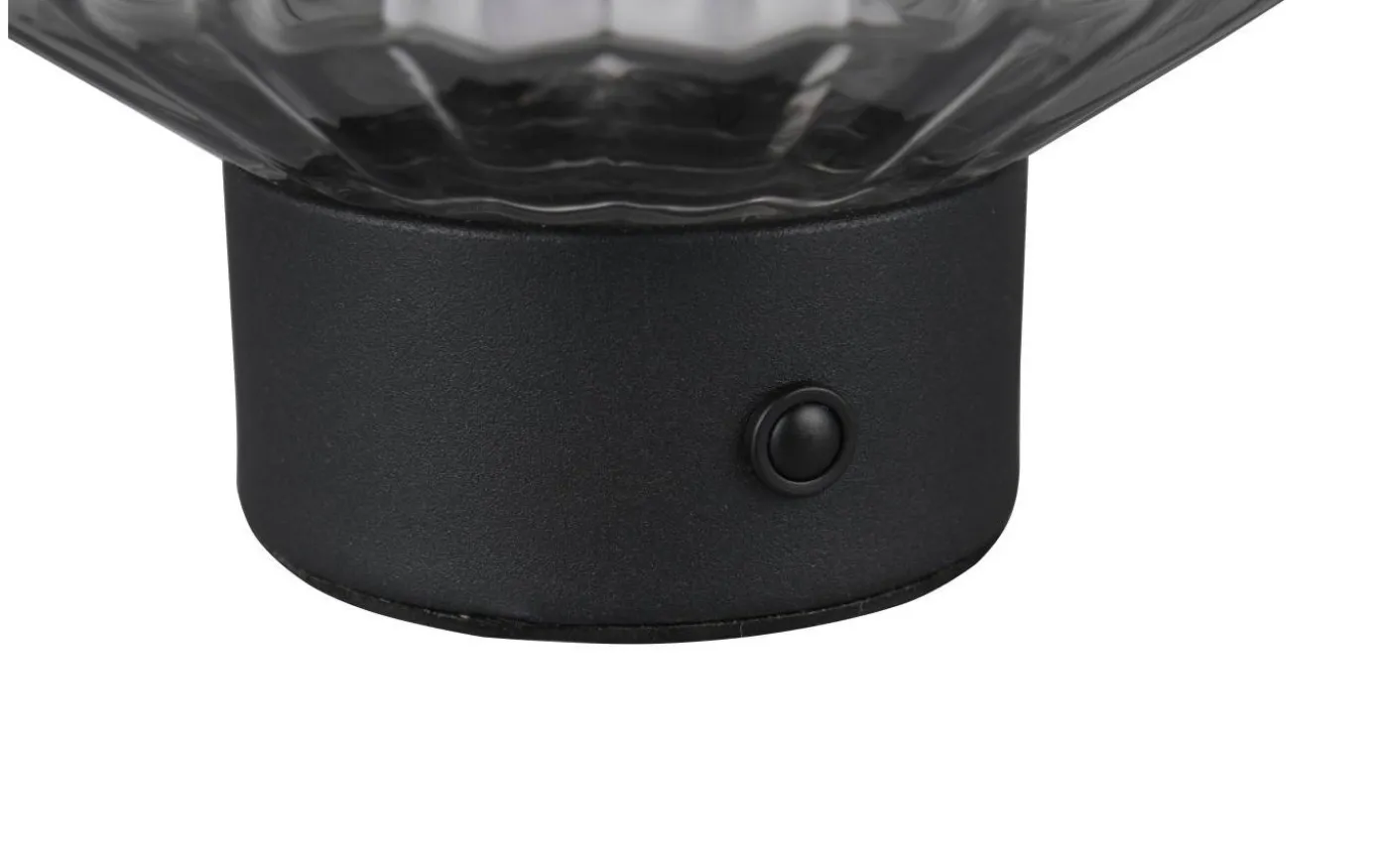 Lord Bordslampa LED mattsvart/rökfärgad uppladdningsbar