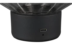 Lord Bordslampa LED mattsvart/rökfärgad uppladdningsbar