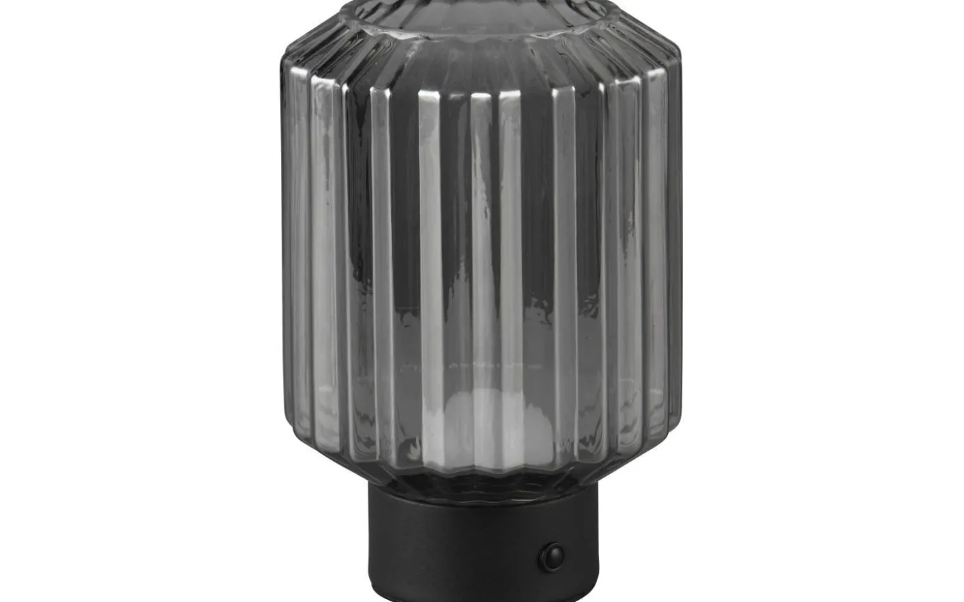 Lord Bordslampa LED mattsvart/rökfärgad uppladdningsbar