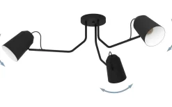 Loreto Plafond 114,5cm Svart