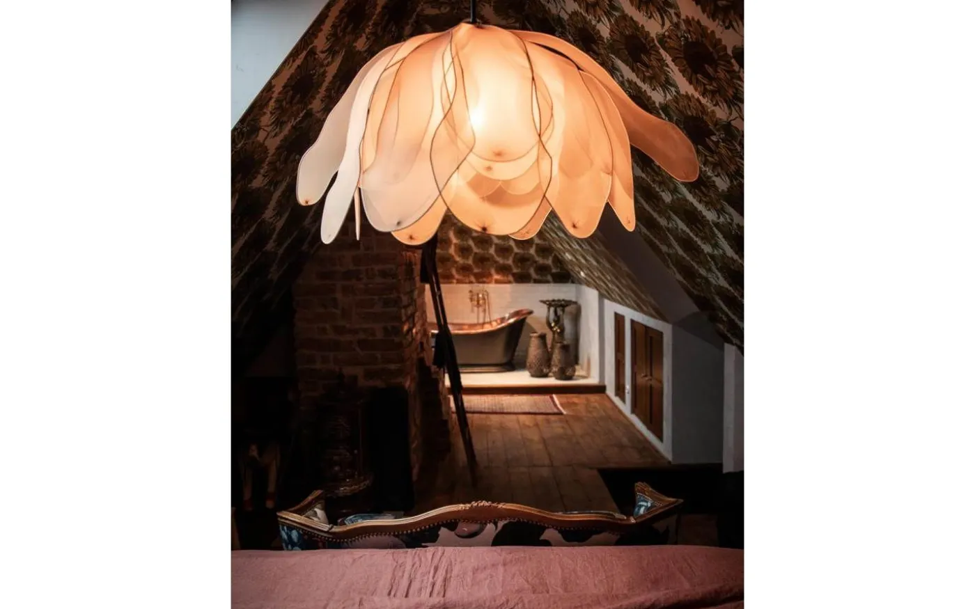 Lou Lou Taklampa 80cm Natur