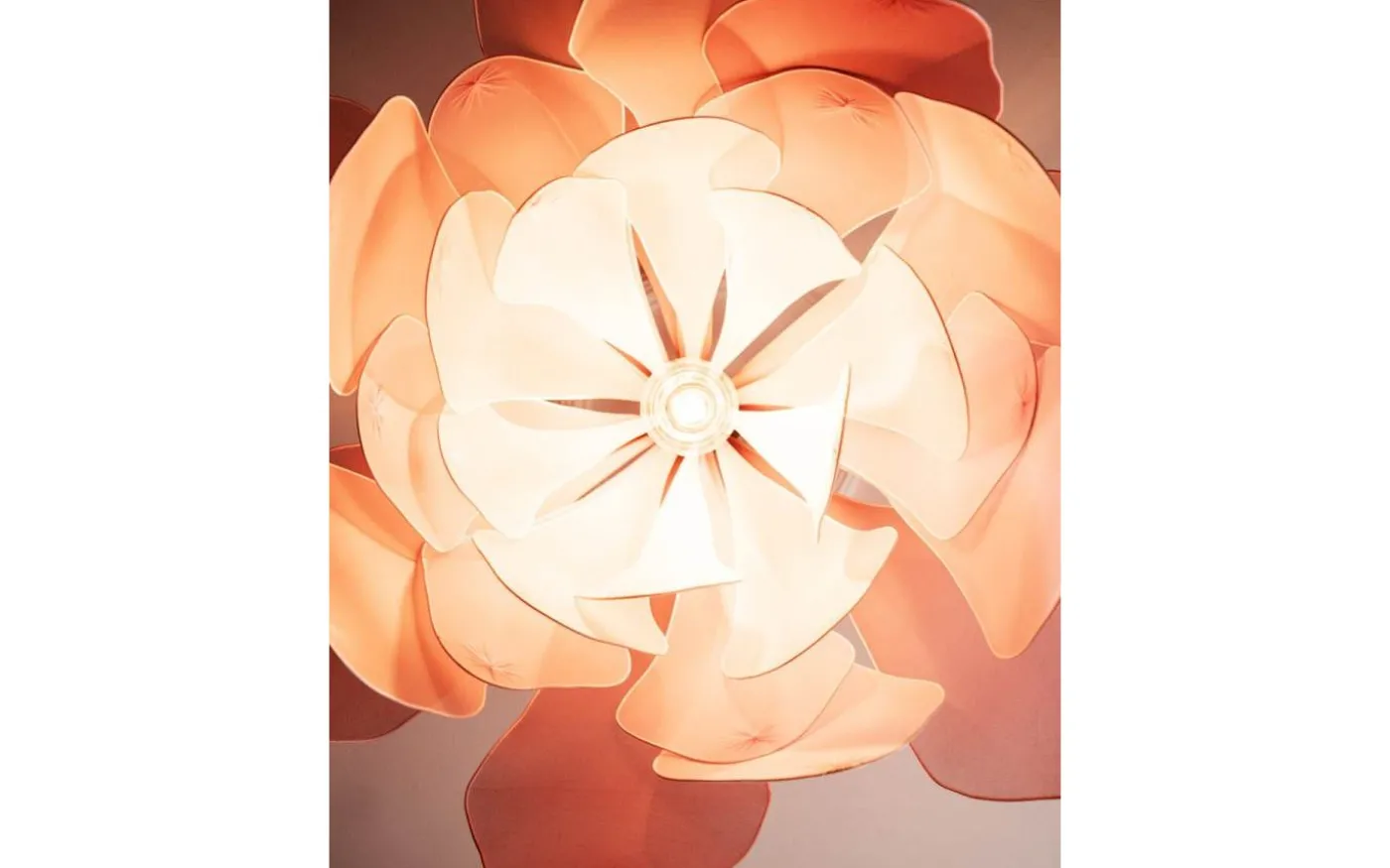 Lou Lou Taklampa 80cm Rosa