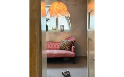 Lou Lou Taklampa 80cm Rosa