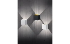 Louis Vägglampa LED i borstad aluminium