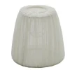 Lovenia Plisserad Lampskärm Ø12cm Offwhite