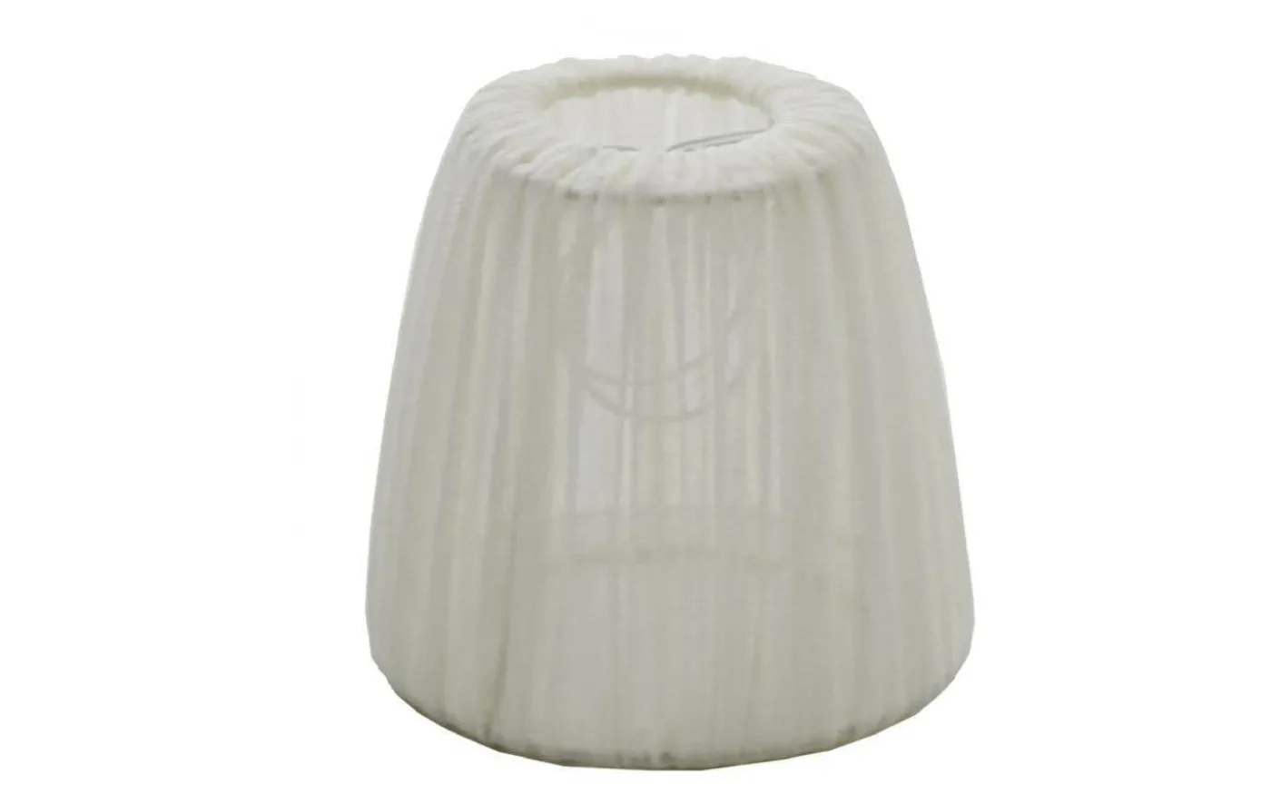 Lovenia Plisserad Lampskärm Ø12cm Offwhite