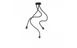 Loyd 3 Taklampa Svart 3xE27