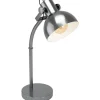 Lubenham skrivbordslampa 57cm Stålantik/Creme
