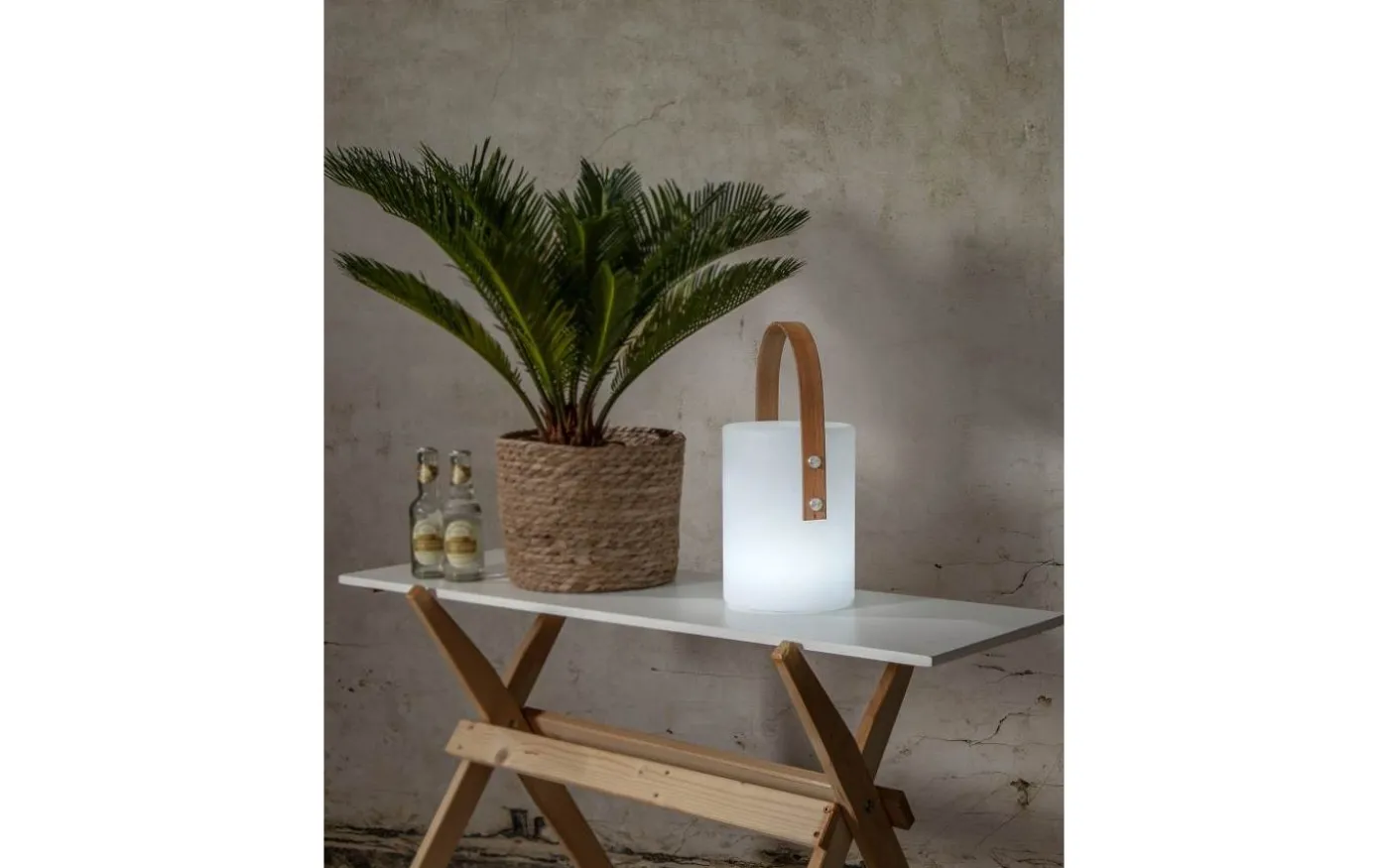Lucie Uppladdningsbar Lykta Varmvit/Kallvit