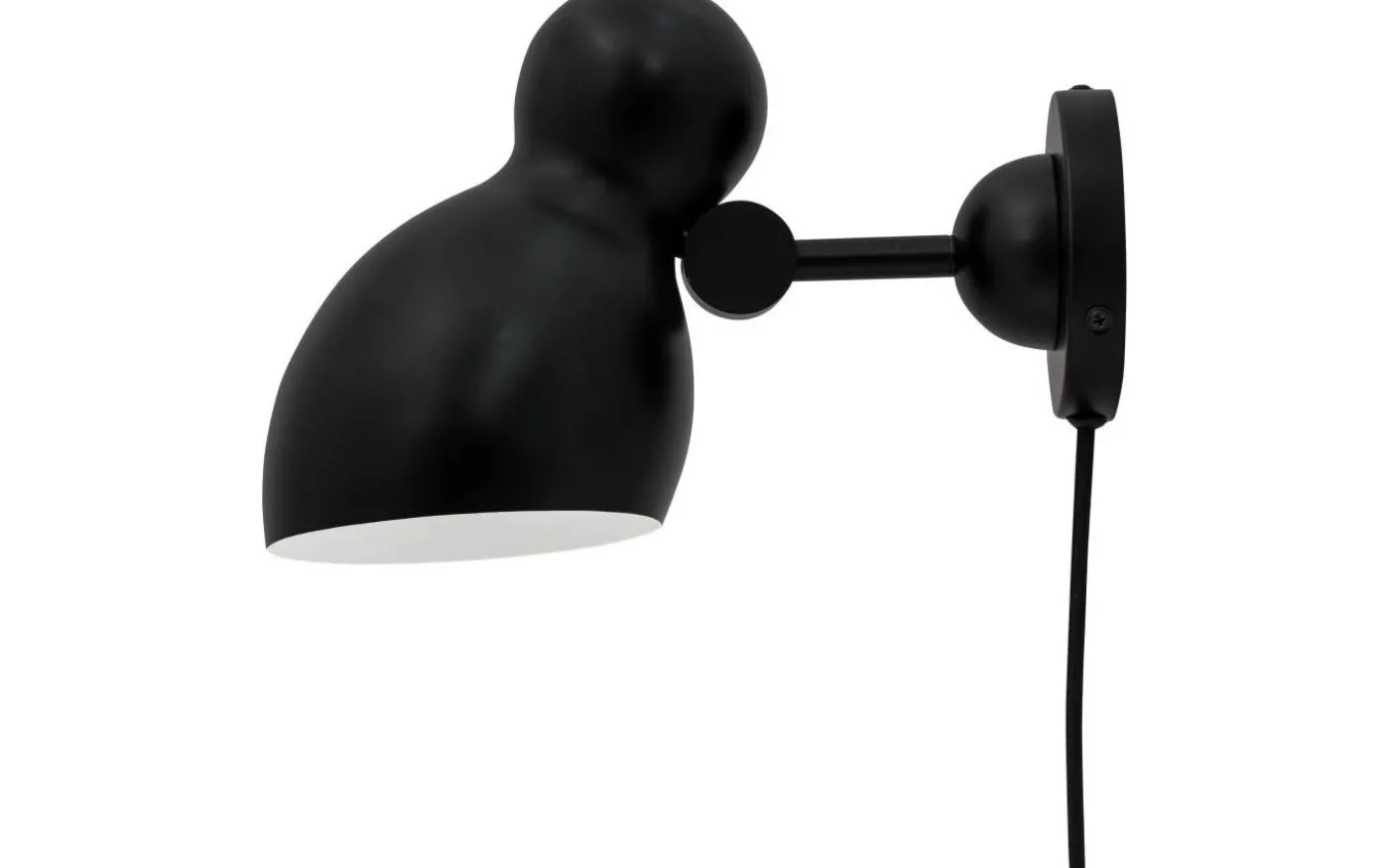 Ludo Vägglampa Svart