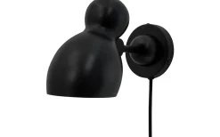 Ludo Vägglampa Svart