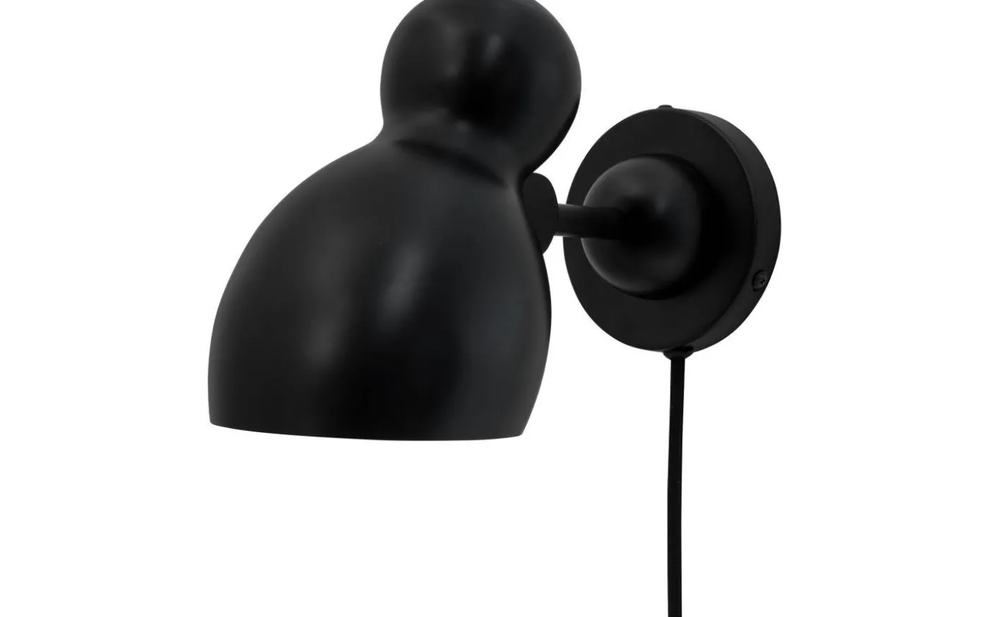 Ludo Vägglampa Svart