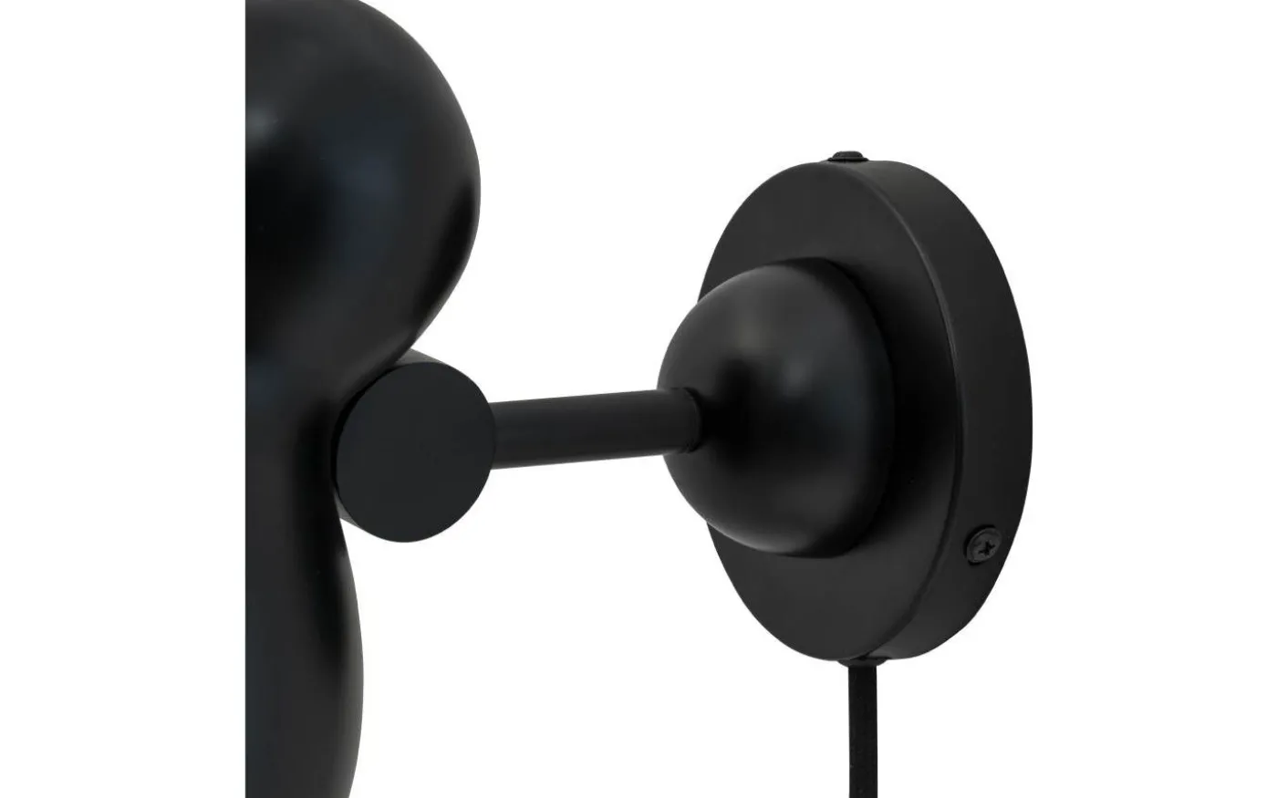 Ludo Vägglampa Svart