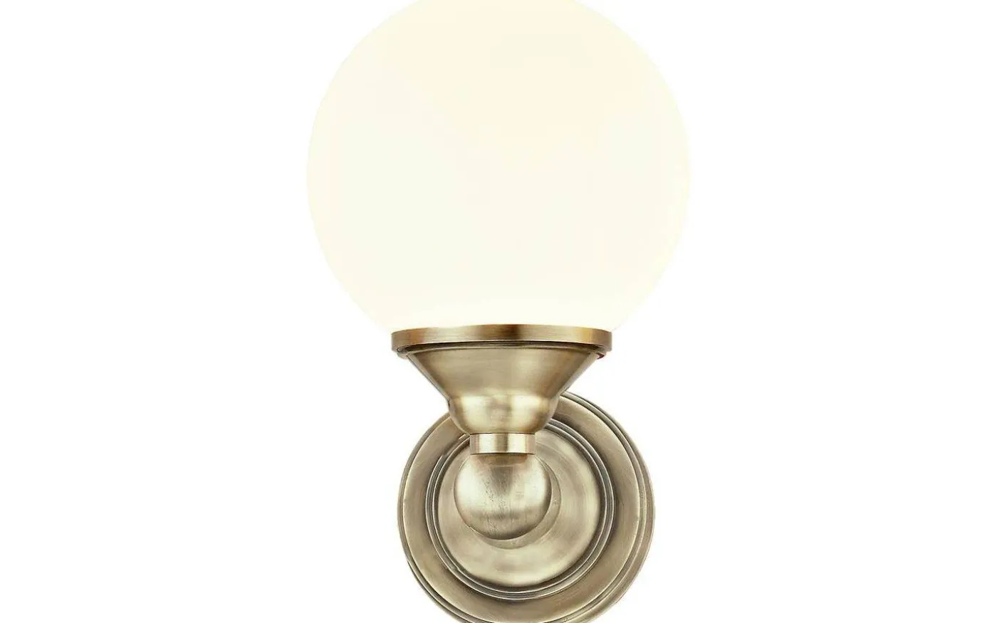 Lugano Vägglampa Mässing IP44