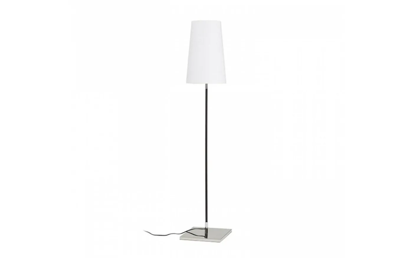 Lulu Golvlampa 160cm Vit/Krom E27