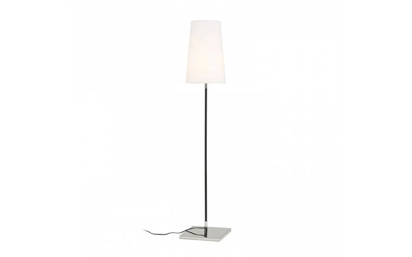 Lulu Golvlampa 160cm Vit/Krom E27