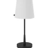Lumi Bordslampa 48,5cm Matt Svart/Vit