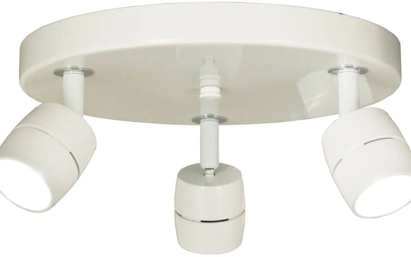 Lumi Takspotlight 28cm LED 3x5W 3000K Vit