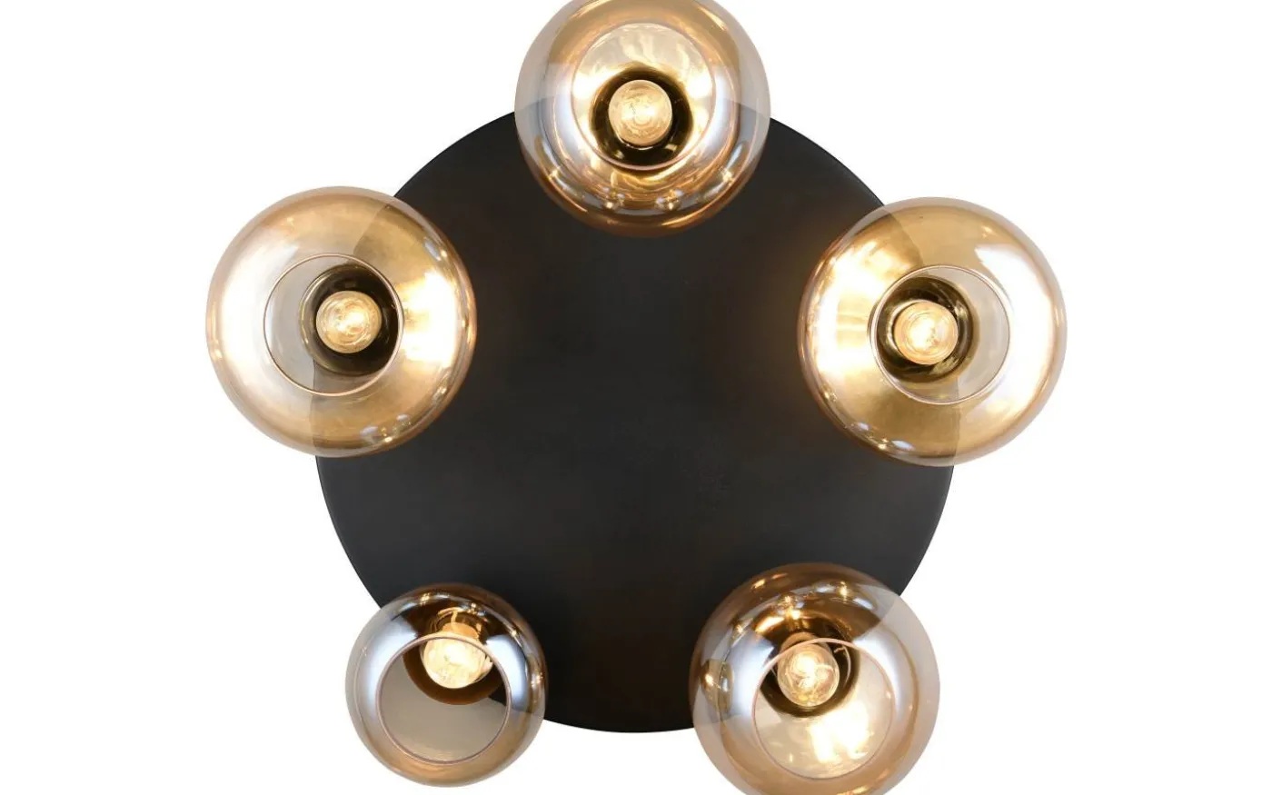 Lumina Plafond 5xE14 bärnsten