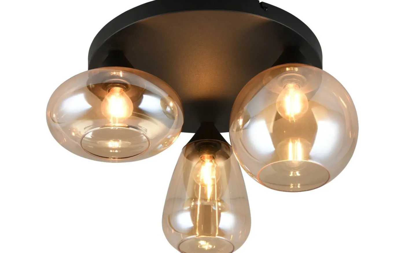 Lumina Plafond 3xE14 bärnsten