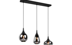 Lumina Takpendel 3-delad E14 mattsvart