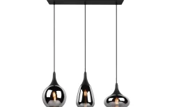 Lumina Takpendel 3-delad E14 mattsvart