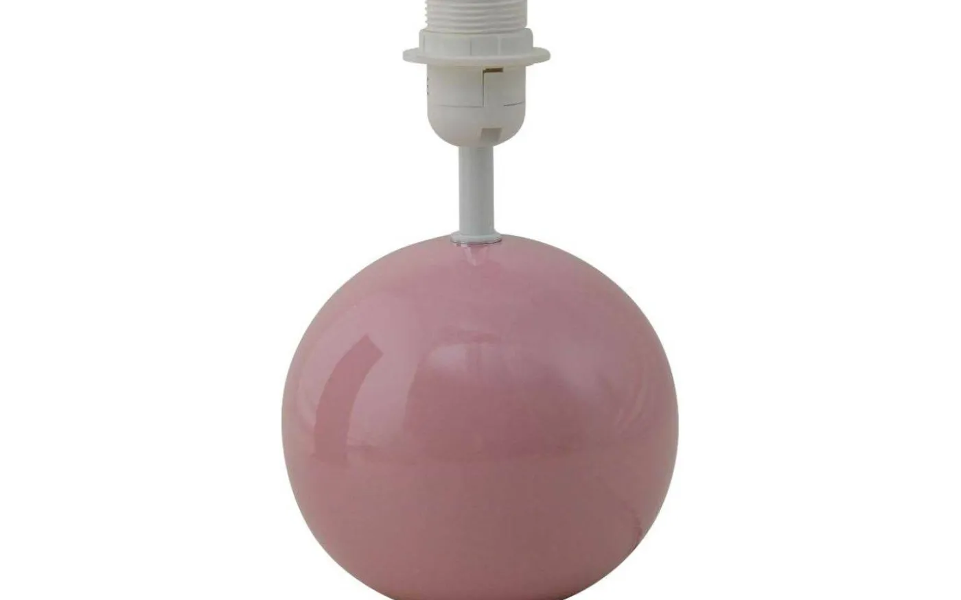 Luminery Lampfot 23cm Rosa