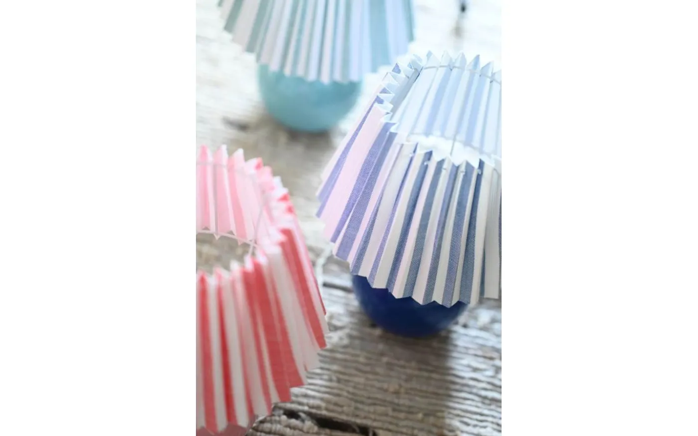 Luminery Lampfot 23cm Royal Blue