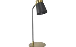 Luna Skrivbordslampa 60cm Svart/Antikmässing
