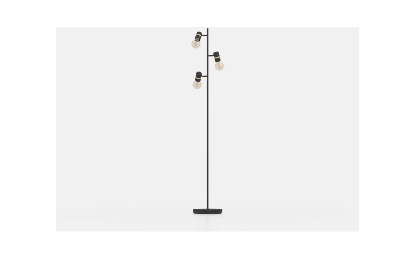 Lurone Golvlampa 160cm Svart