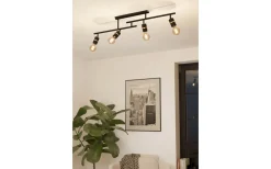 Lurone Plafond 100cm Svart