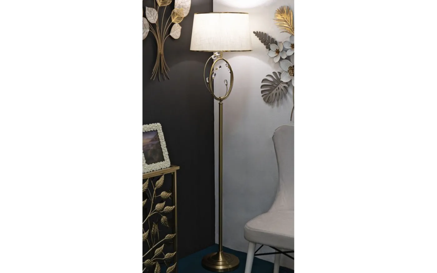 Lux Golvlampa 170cm Guld