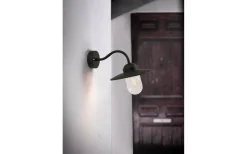 Luxembourg Vägglampa Svart IP54
