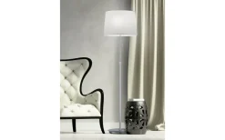 Lyon Golvlampa 3xE27 borstat stål